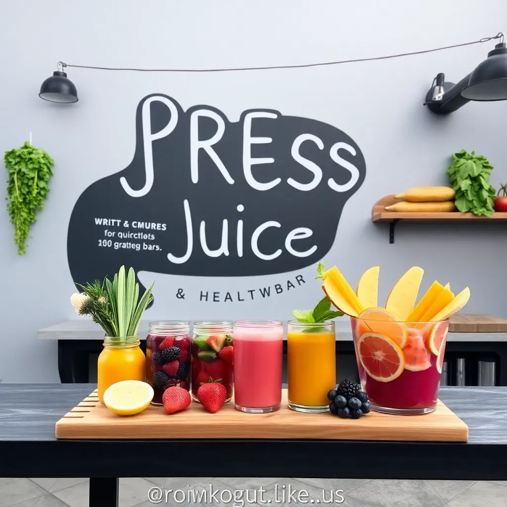 The Press Juice And Health Bar
